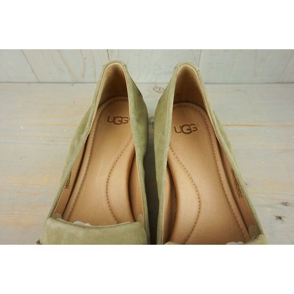 UGG ELISE STUDDED BLING   SUEDE BLOCK HEELS 10 NIB - Picture 10 of 11